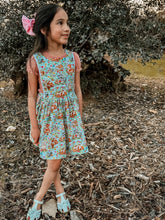 Load image into Gallery viewer, Woodland Pinafore Dress