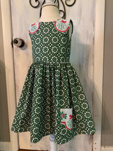 Load image into Gallery viewer, Mistletoe Dress 5/6T