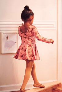 Rose Skirted Leotard