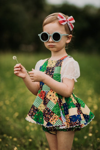 Bubble Sleeve Dot Tee